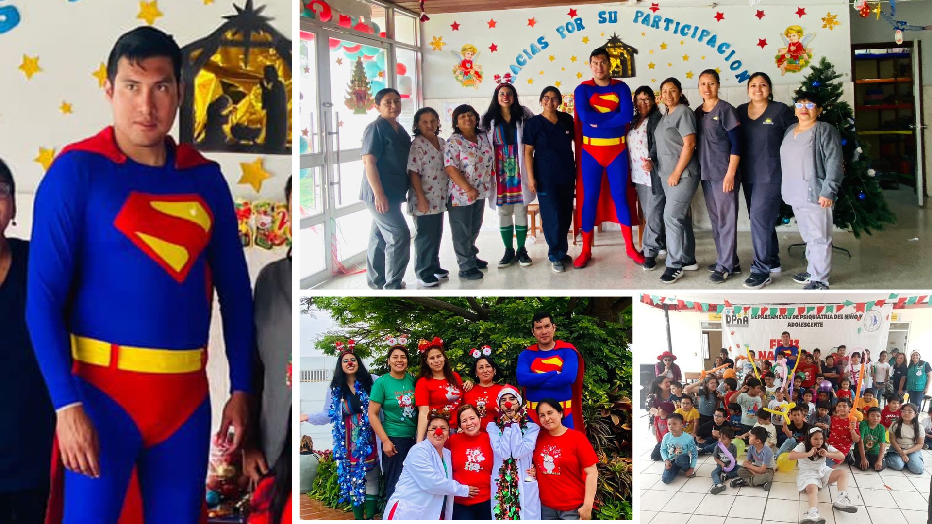 El Superman Peruano que Lleva Esperanza y Sonrisas a la Comunidad en todo el Perú, Luis Parker