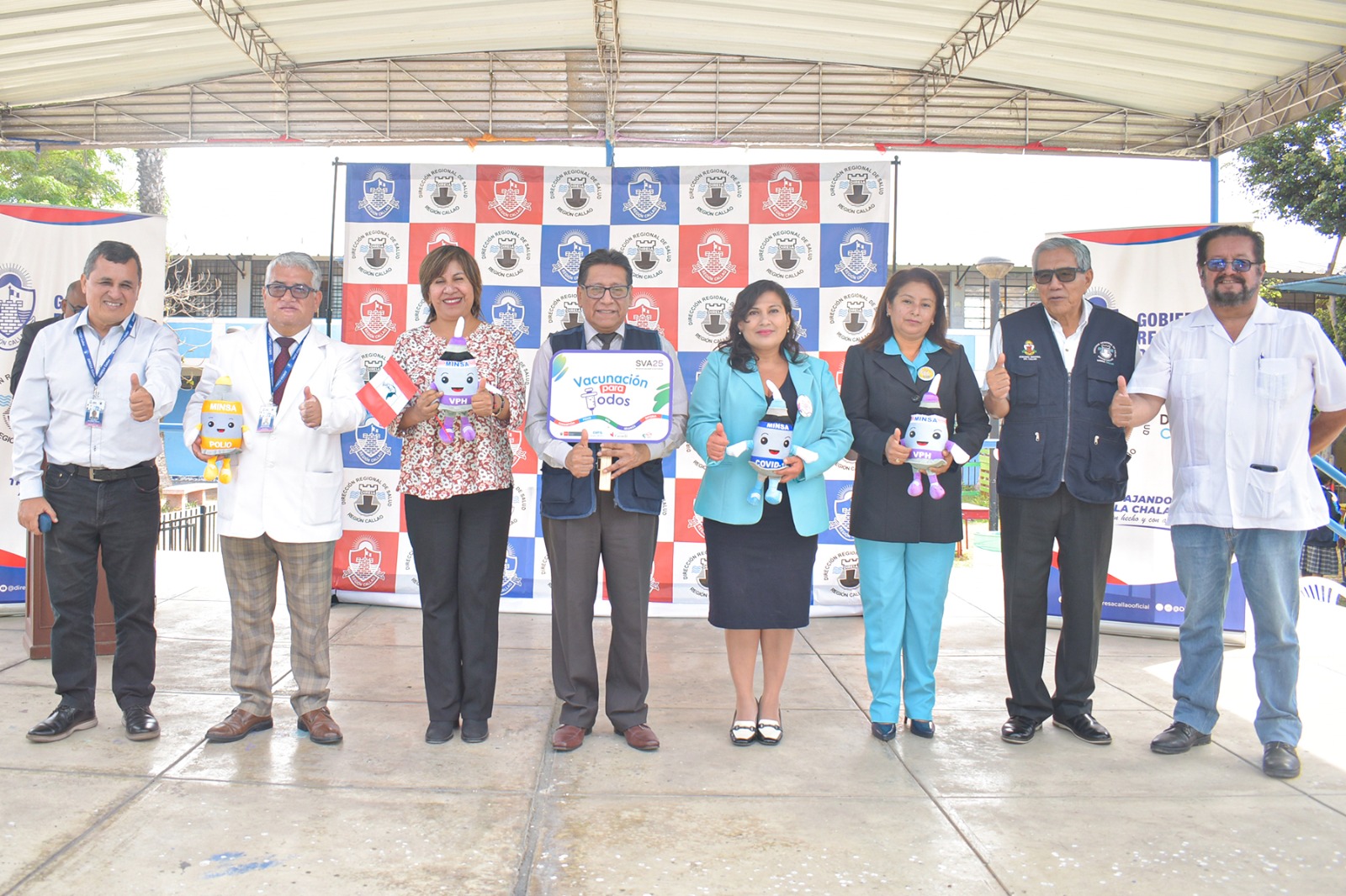 Región Callao realiza lanzamiento de la Semana de Vacunación de las Américas