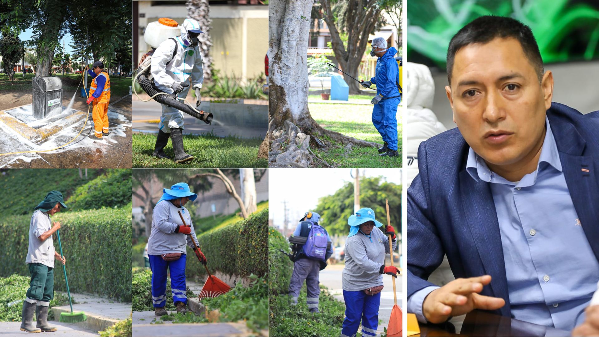MUNICIPALIDAD DE BELLAVISTA REFUERZA TRABAJOS DE MANTENIMIENTO Y SALUBRIDAD EN PARQUES Y ÁREAS VERDES DEL DISTRITO