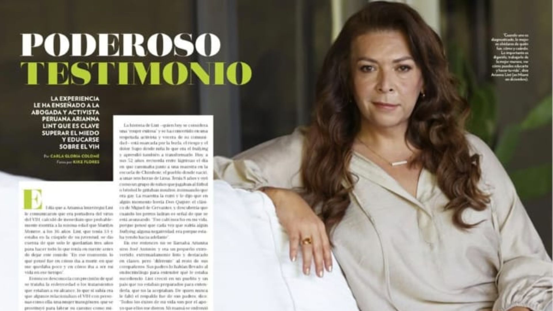 Arianna Lint, abogada trans peruana, brilla en People en Español y lidera lucha global por la inclusión