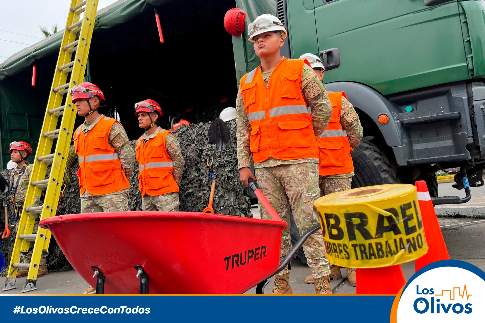 Los Olivos refuerza su preparación ante desastres con jornada educativa y multisectorial