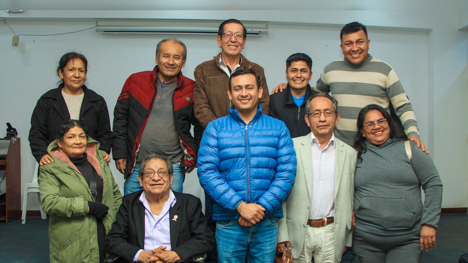 El Alcalde de Mi Perú Irvin Chávez, recibió la visita de Dirigentes y Líderes de Pachacutec para promover la futura Provincia de Ventanilla.