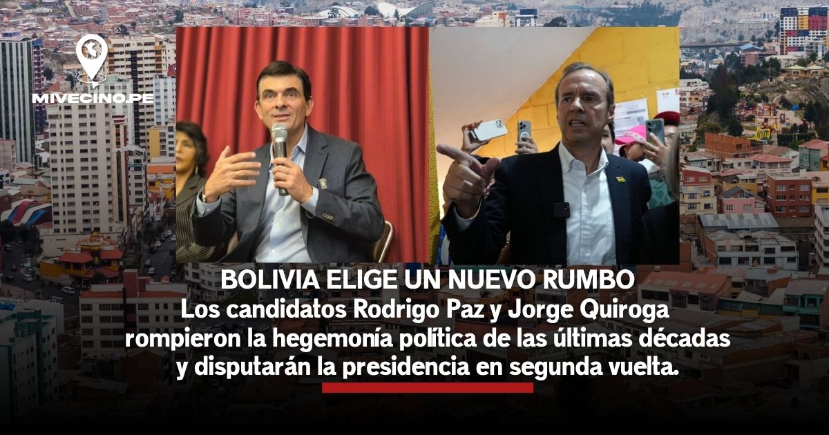 Elecciones en Bolivia: el país del altiplano marca un nuevo rumbo para superar sus crisis y se aleja de Evo Morales