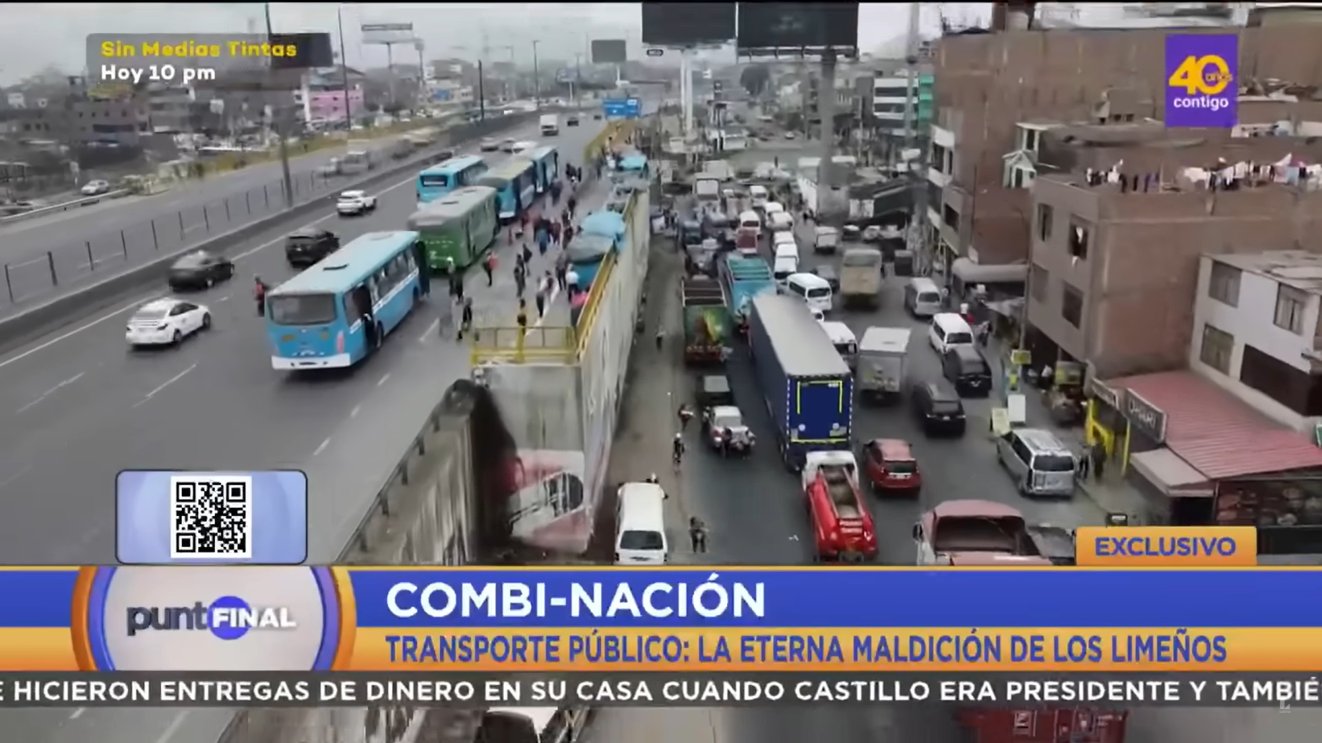 Un mes parado en el tráfico: la realidad de movilizarse en Lima