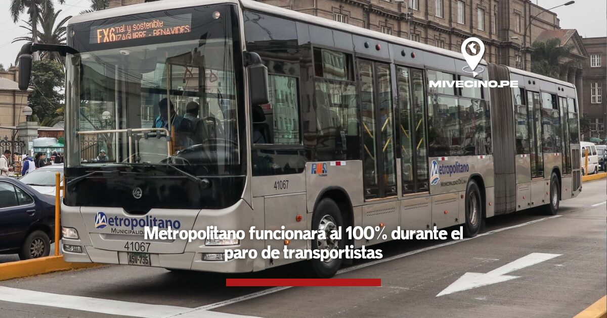 Paro de transportistas lunes 6 de octubre: ATU asegura su servicio al 100% en Lima y Callao